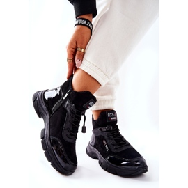 PH1 Calçados esportivos de couro alto quente Black Merit preto 2