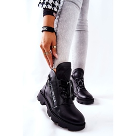 Botas Aquecidas Com Pele Sergio Leone Preta TR740 preto 1 Botas Aquecidas Com Pele Sergio Leone Preta TR740 preto 1