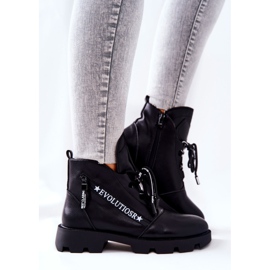 Botas Aquecidas Com Pele Sergio Leone Preta TR740 preto 2