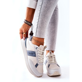 Tênis esportivos Memory Foam Big Star II274397 cinza-azul 2