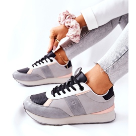 Calçados Esportivos Memory Foam Big Star II274398 Cinza-Preto 2