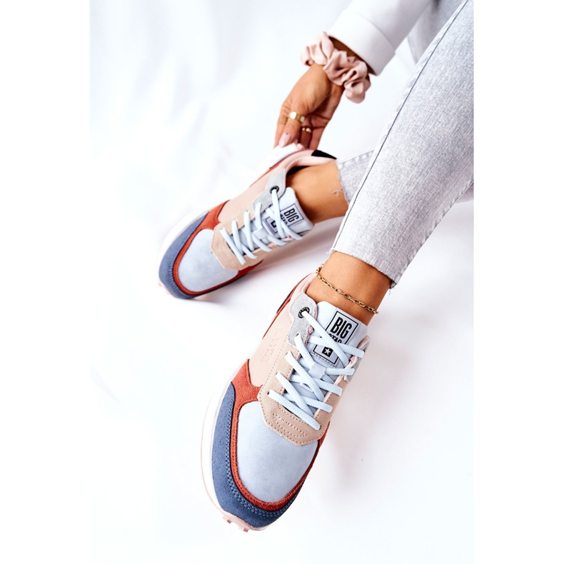 Calçados Esportivos Memory Foam Big Star II274401 Bege-Azul 2