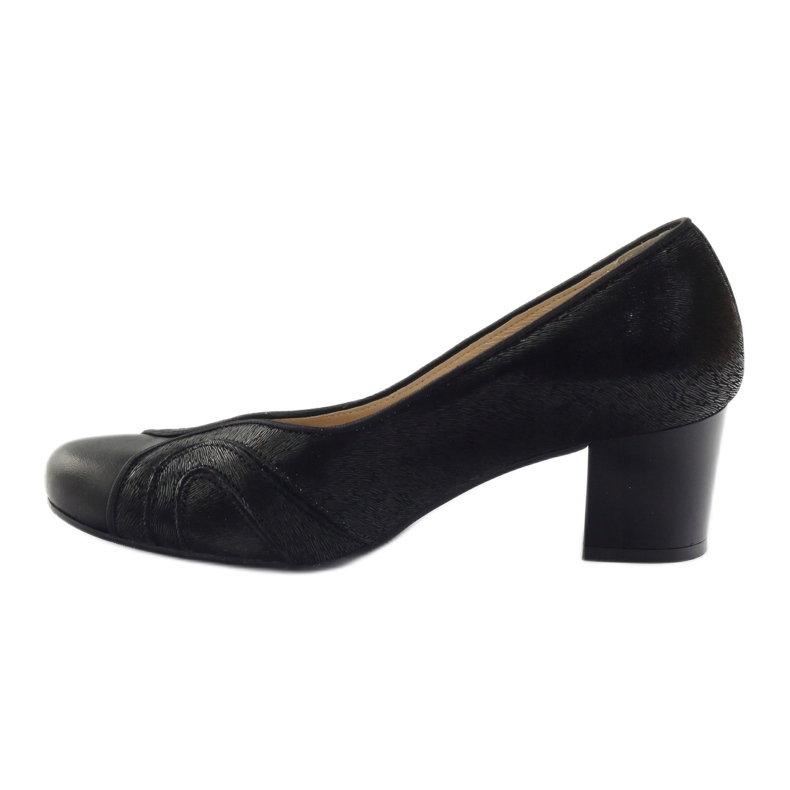 Espinto Feminino Bombas no Pilar Black preto 2