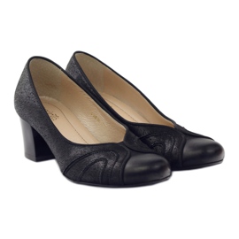 Espinto Feminino Bombas no Pilar Black preto 4