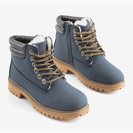 Botas Faye infantil azul marinho 1