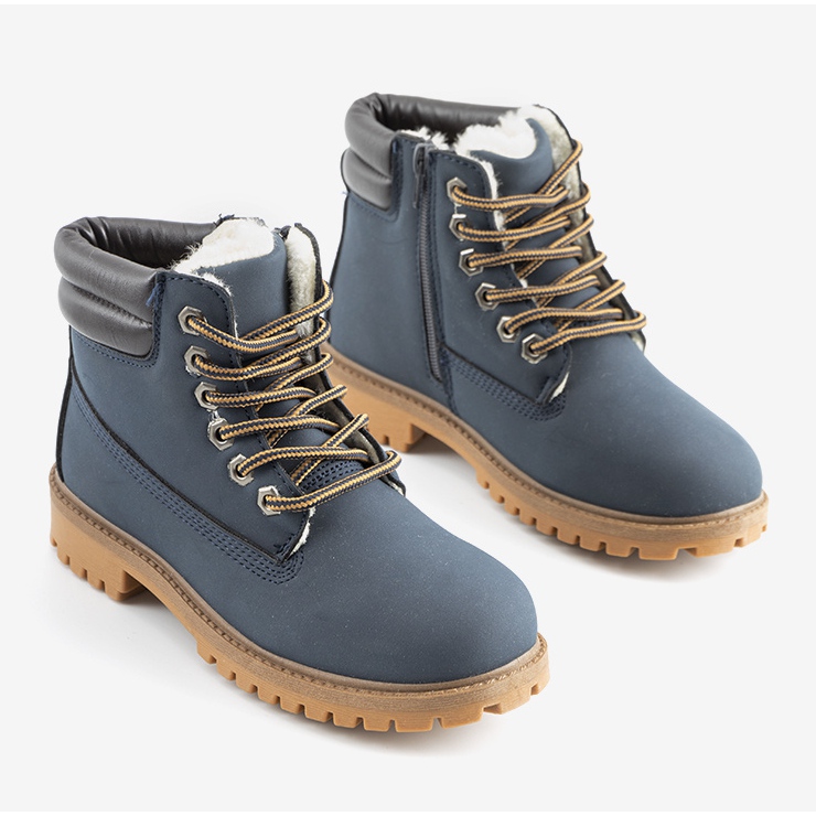 Botas Faye infantil azul marinho 1