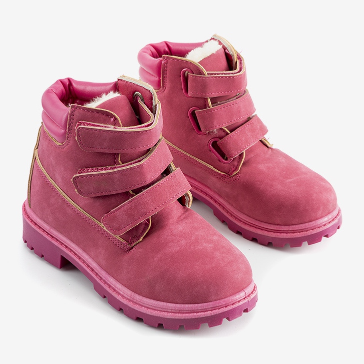 Botas infantis rosa babin 1
