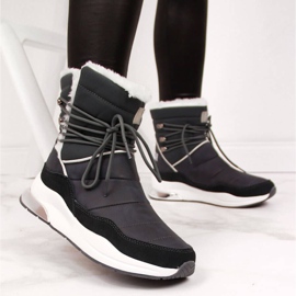 Botas de neve com isolamento cinza Big Star W II274281 1 Botas de neve com isolamento cinza Big Star W II274281 1