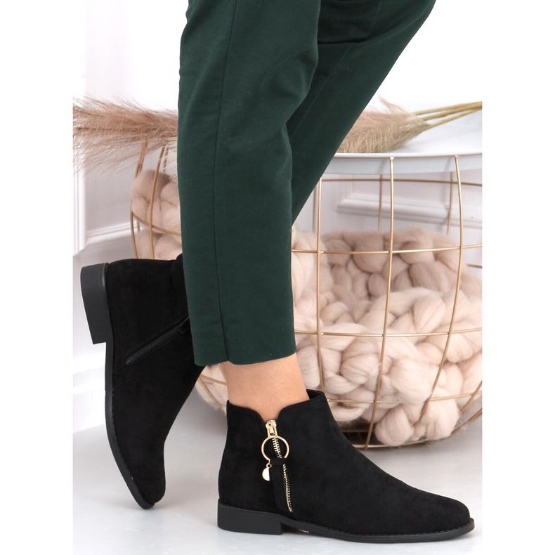 Chelsea feminino chuteira Viki Black preto 2