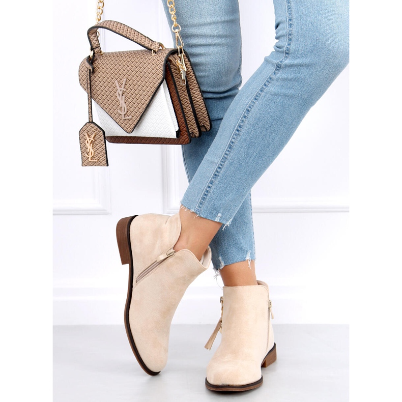 Chelsea feminino chuteira Viki Beige bege 1