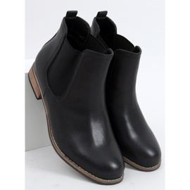 Botas femininas clássicas do Chelsea Gerd Black preto 1