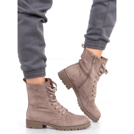 Trabalhadores amarrados por Bente Khaki bege 2 Trabalhadores amarrados por Bente Khaki bege 2