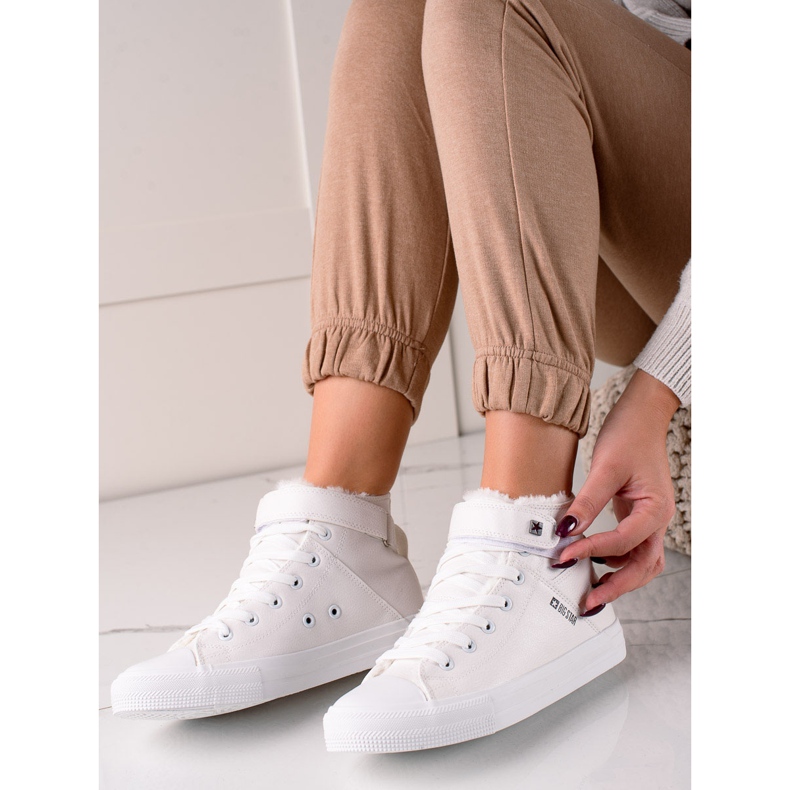 Tênis feminino Big Star V274541 branco 1