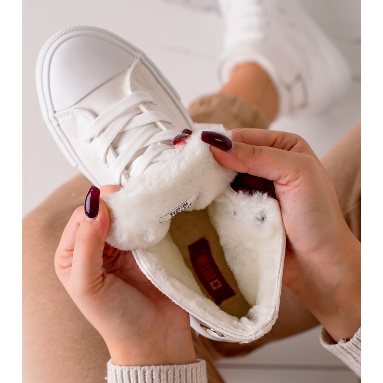 Tênis feminino Big Star V274541 branco 2