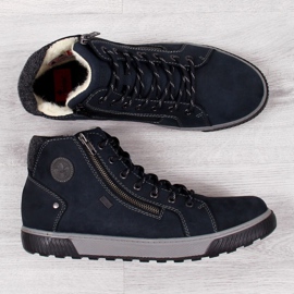 Botas isoladas Rieker 38920 M azul marinho 2