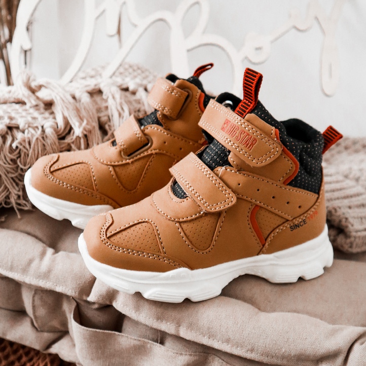 Sapatos de trekking infantil Big Star II374094 Camel castanho 2