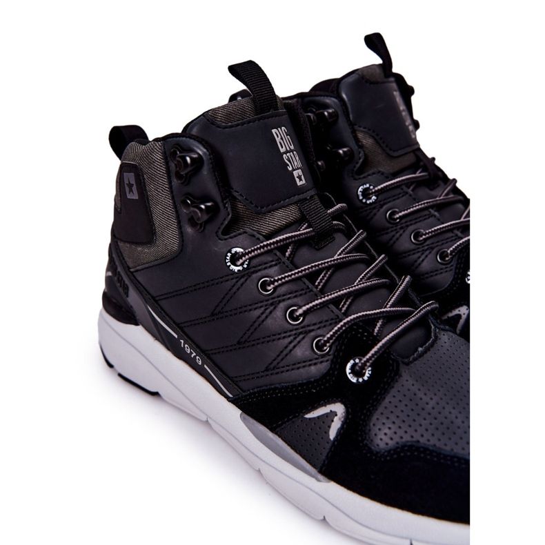 Tênis alto esporte masculino Big Star II174223 preto 1
