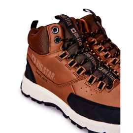 Tênis de salto alto Big Star II174179 marrom preto 1