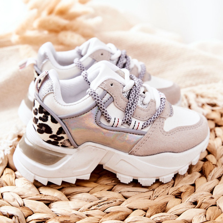 FR1 Sapatilhas de desporto infantil brancas Rommie branco multicolorido 2