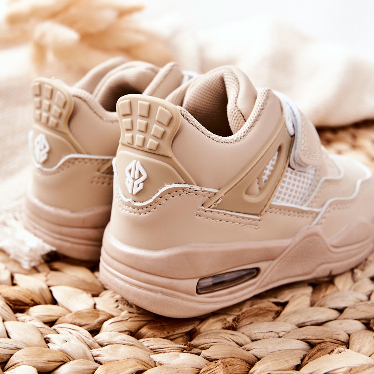 FR1 Calçados Esportivos Infantis De Couro Bege Marisa branco 1