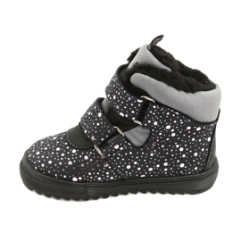 Botas impermeáveis ​​com rosa rosa TE-POR Mazurek 1360 cinza 2