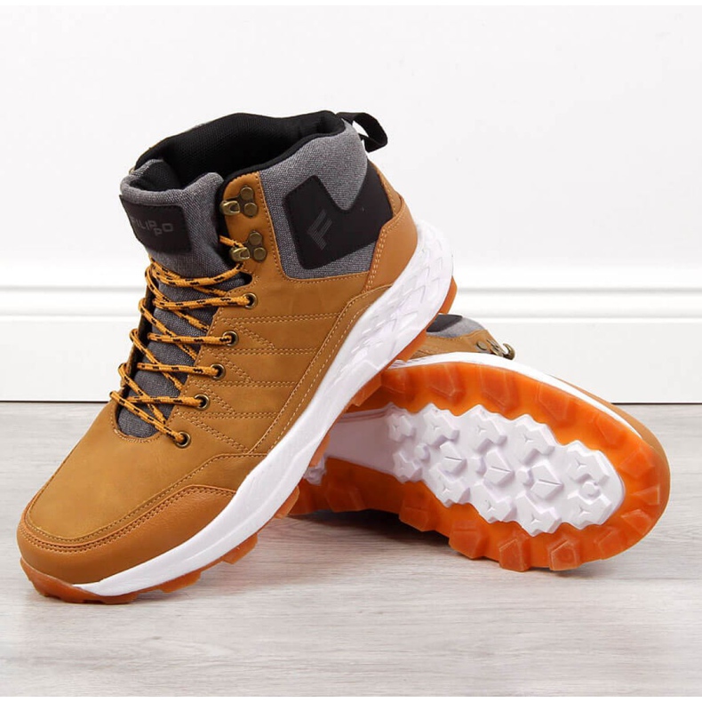 Botas para caminhada em camelo Filippo M PAW295B marrom 1