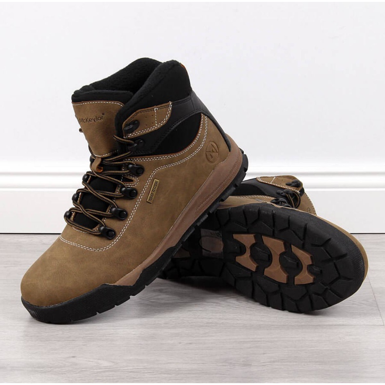 Botas isoladas McKeylor M JAN57B cáqui castanho 1