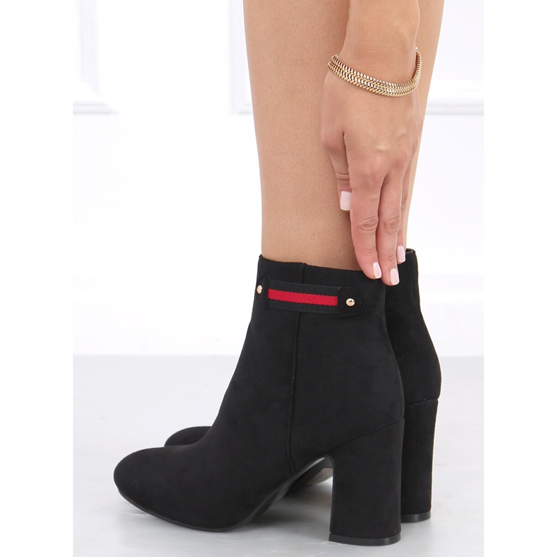 Botas Sunna Black de salto alto preto 1