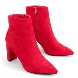 Botas de salto alto Line Red vermelho 1