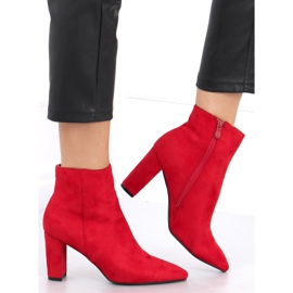 Botas de salto alto Line Red vermelho 2
