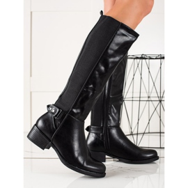 Small Swan Botas clássicas com isolamento preto 2