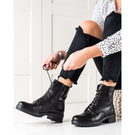 W. Potocki Botas de amarrar com isolamento Potocki preto 1