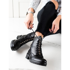 W. Potocki Botas de amarrar com isolamento Potocki preto 2