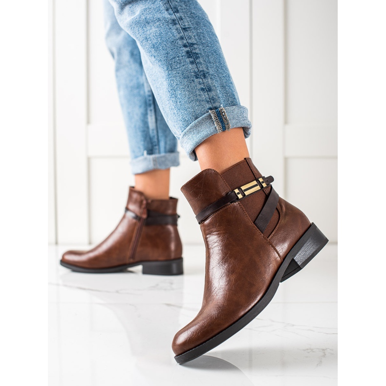 W. Potocki Botas potocki marrons elegantes castanho 2