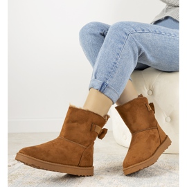 Botas de inverno Cross Jeans Lomeli marrons para mulheres castanho 1