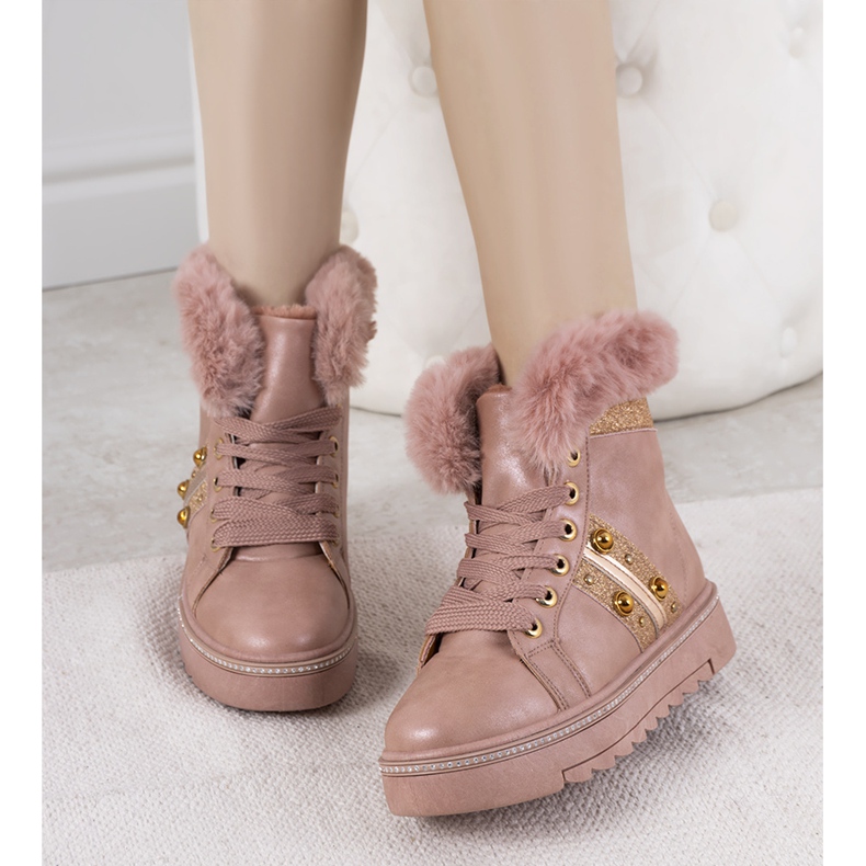 Tênis de inverno rosa Bernal 2