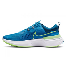 Tênis de corrida Nike React Miler 2 M CW7121-402 azul 1