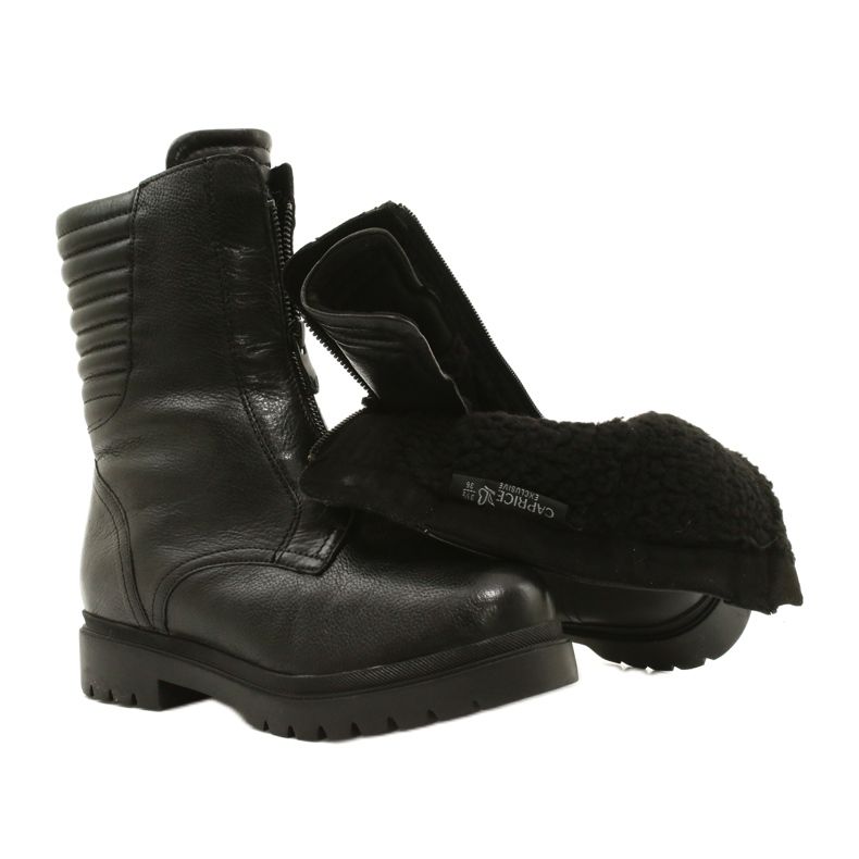 Hit Women Calotion Pro Caprice 9-26454-27 022 BOTAS NEGRAS preto 4