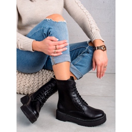 Botas femininas Big Star II274109 preto 1