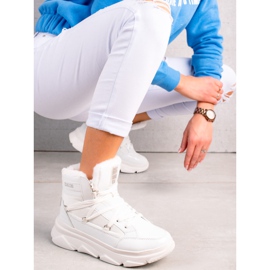 Botas de neve femininas Big Star II274463 branco 1