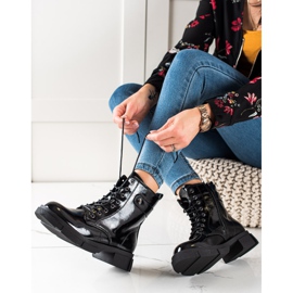 Goodin Trabalhadores Lacados Clássicos preto 1