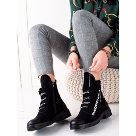 W. Potocki Botas Potocki pretas na moda preto 1 W. Potocki Botas Potocki pretas na moda preto 1
