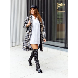 PS1 Botas de látex pretas Macey preto 1 PS1 Botas de látex pretas Macey preto 1