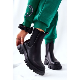 Botas pretas Hallam pretas Jodhpur preto 1