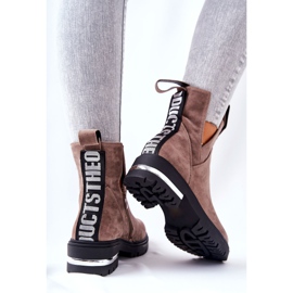PS1 Botas Quentes Botas Jodhpur Com zíper Cappucino My Way cáqui 1