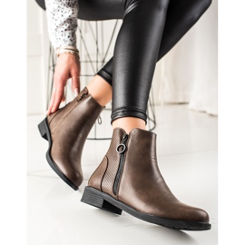 TRENDI Botas marrons elegantes marrom 1