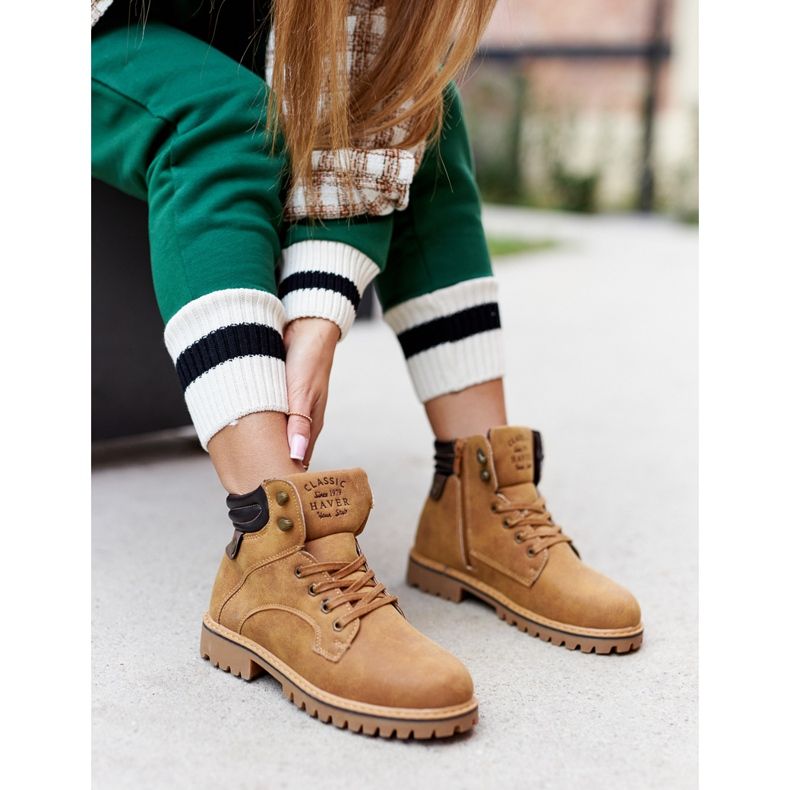 PH1 Trappers feminino com zíper, Camel Lenox marrom 1