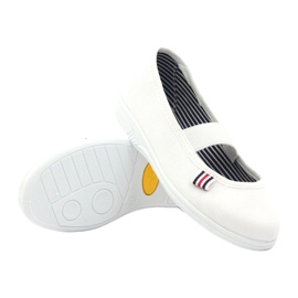 Chinelos de menina Checo Befado 274X013 branco 3