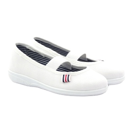 Chinelos de menina Checo Befado 274X013 branco 4