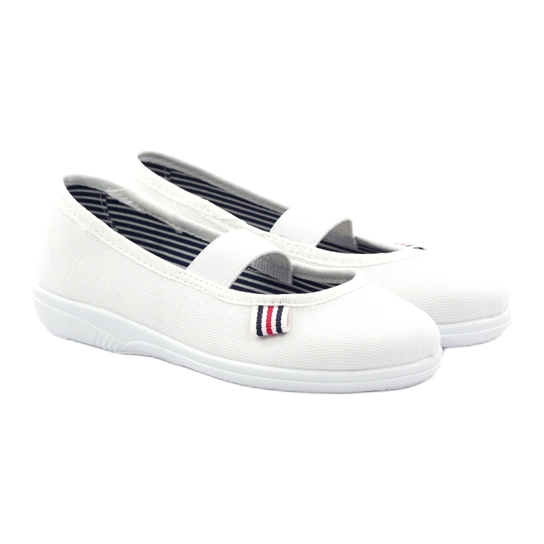 Chinelos de menina Checo Befado 274X013 branco 4